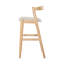 Ensemble de 2 tabourets de bar d'intérieur en bois d'hévéa Balman-1126573324