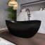 Baignoire de trempage autoportante à surface solide 63 po.-99213233