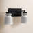 Gulliver 2-Light Dimmable Vanity Light in Matte Black-1572656983
