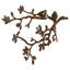 Décoration murale little lovebirds sur branches whowood