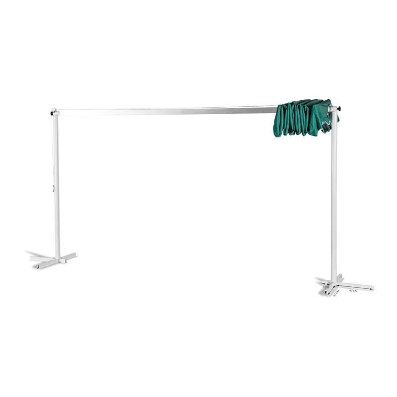 Dakota Fields 3.75cm W x 2.25cm D Fabric Cover Retractable Fabric Replacement, Green
