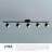 Lyra 36'' 5 -Light Fixed Track Track Kit with Dimmable and Adjustable Head-64113019