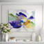 Violet Botanic Painting by Jennifer Hollack Raboin-39774347-39774346