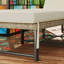 198cm Long Single Chaise with Cushions