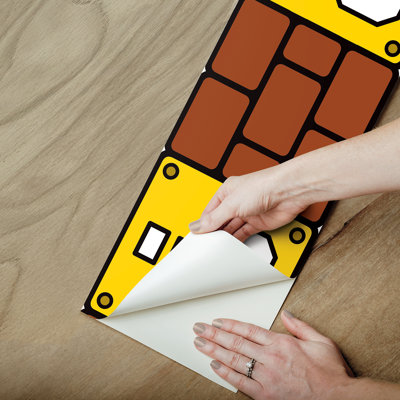 Nintendo Super Mario Question Block Border Decal