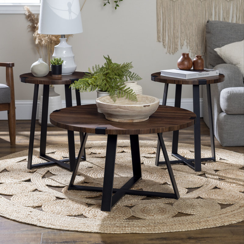 Ensemble de tables basses et tables d'appoint Paramus