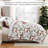 White Christmas Oversized Reversible Holiday Bedding lightweight Quilt Set with shams-102534119