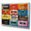 Popart Cassette Tapes II, reproduction d'art sur toile encadrée-2131890366-2131890364
