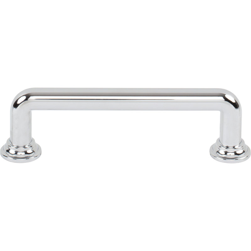 Davis Bar Pull, 3 39/50", Polished Chrome
