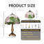 Lampe de table Flower Tiffany