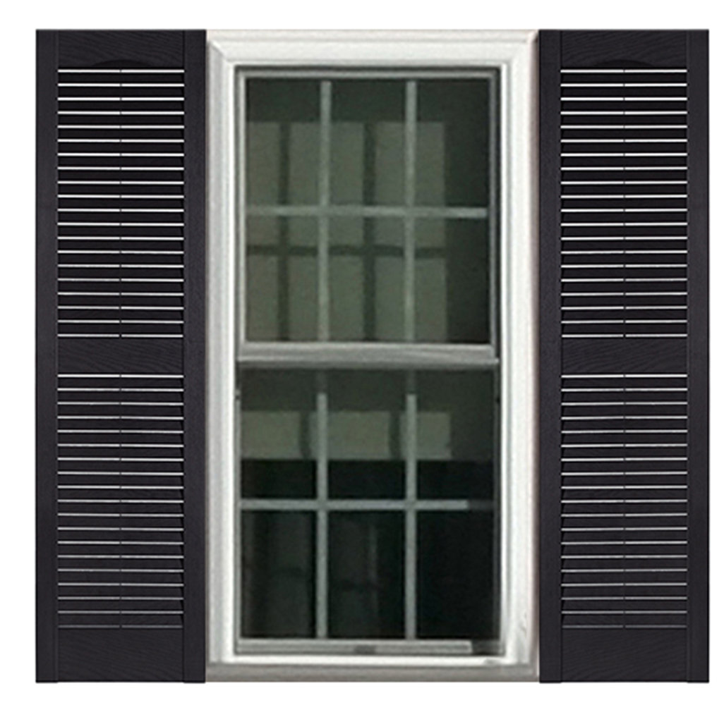 Colonial Blue Custom Shutters for Ext...