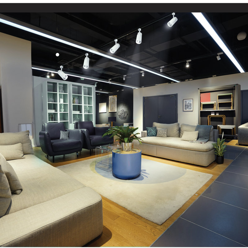 15 Watt LED Track Head J-Style 20 To 50 Degree Adjustable Beam Spread CCT Selectable , Matte White