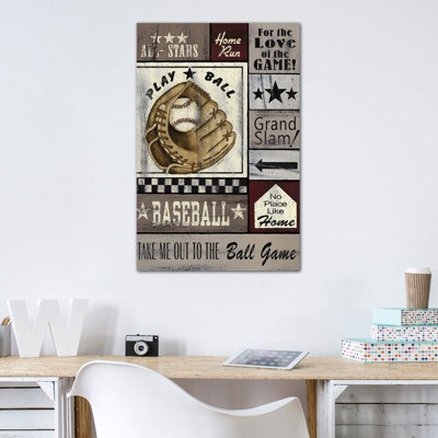 Baseball All Stars par Linda Spivey - impression d'art graphique