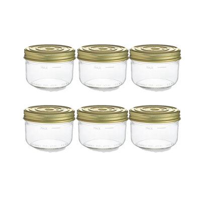 Familia Wiss Glass Jar - Set of 6
