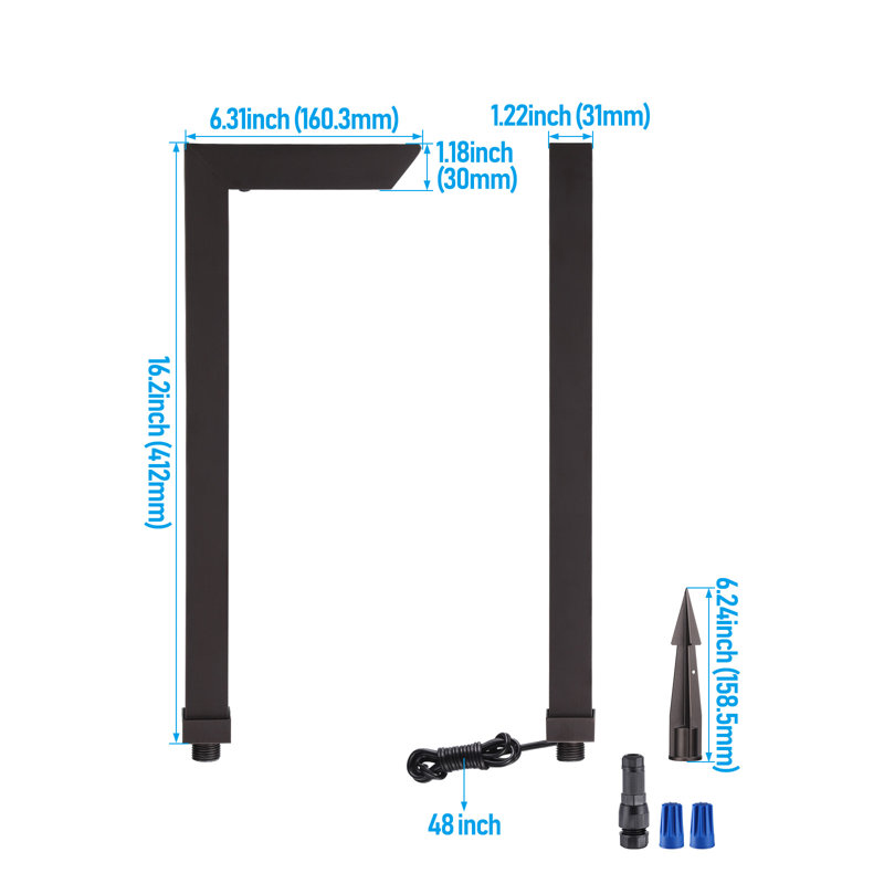 Oil Rubbed Bronze Integrated LED Accent Kit