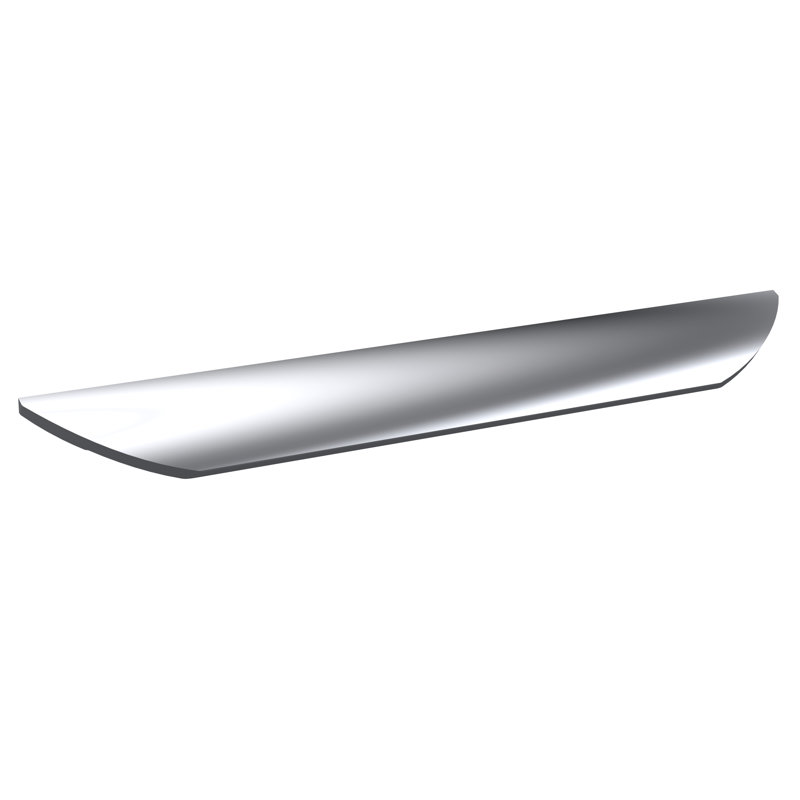 Finger Pull 22 3/8cm Centre Finger Handle, Chrome