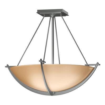 Compass 3 - Light Semi Flush Mount