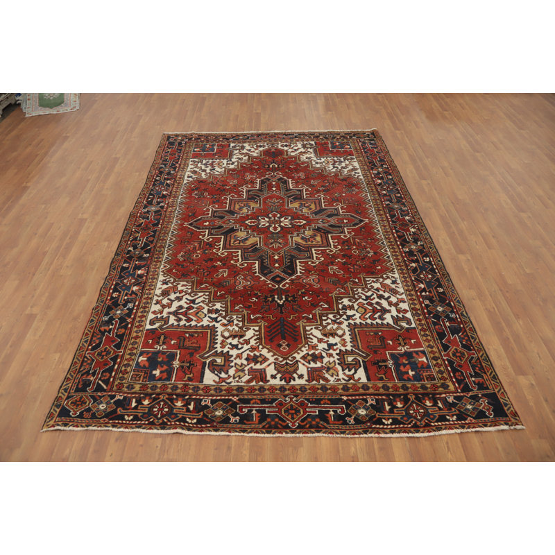 Tapis oriental géométrique 8 x 11