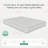 Arien 25cm Memory Foam Pocket Sprung Mattress-2098392666