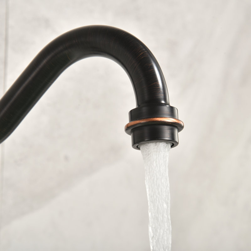 2 Handle Bathroom Bath Faucet, Oil Rubbed Bronze