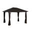 Pavillon de jardin Sojag Genova brun foncé-90566553