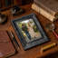 Black 3 PCS 5" x 7" Refined Picture Frame with Tabletop Stand and Wall Hooks