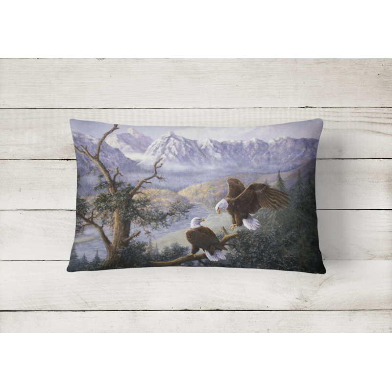  Coussin intérieur / extérieur Eagles par Daphne Baxter