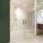 Porte de douche sans cadre