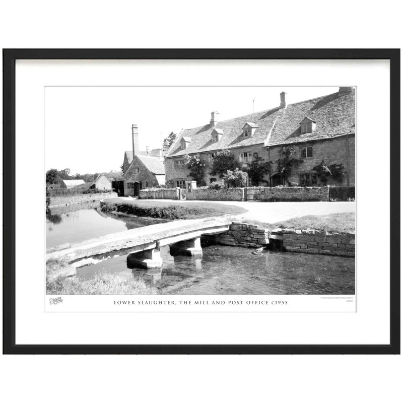 Bishop's Waltham, High Street C1955 by Francis Frith - Single Picture Frame Print, 40cm H x 50cm W x 2.3cm D