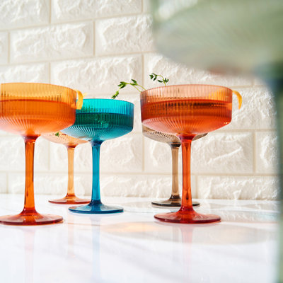 Dheeraj 8oz. Acrylic Margarita Glass Set