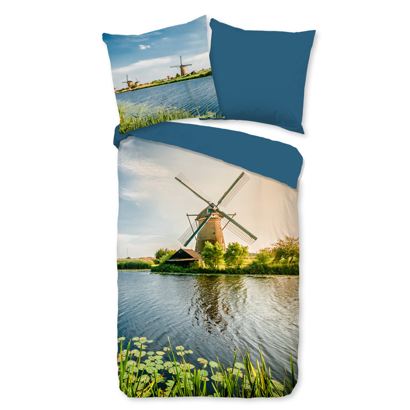 No Pattern Duvet Cover Set with Pillowcases