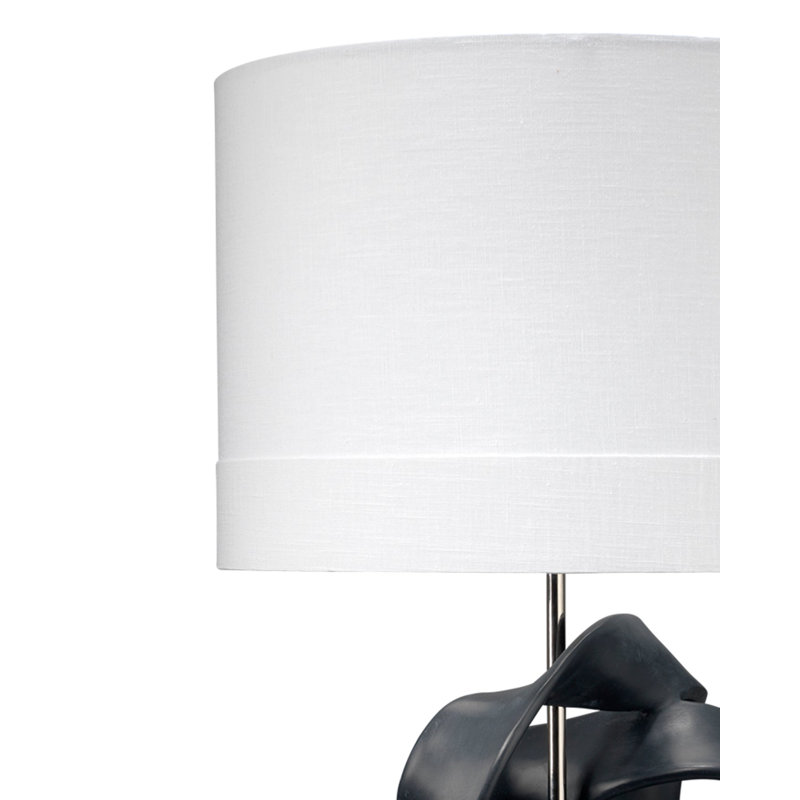 Intertwined Table Lamp, Black