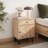 Kerry Handcrafted 1-Drawer Wood Nightstand