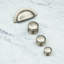 Satin Nickel Cup Handle & Coordinating Knobs-126282148
