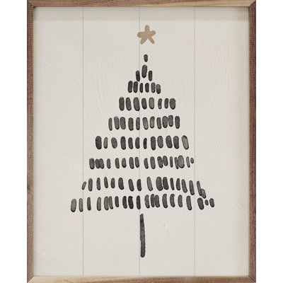 Arbre de Noël moderne 2 par Nina Blue