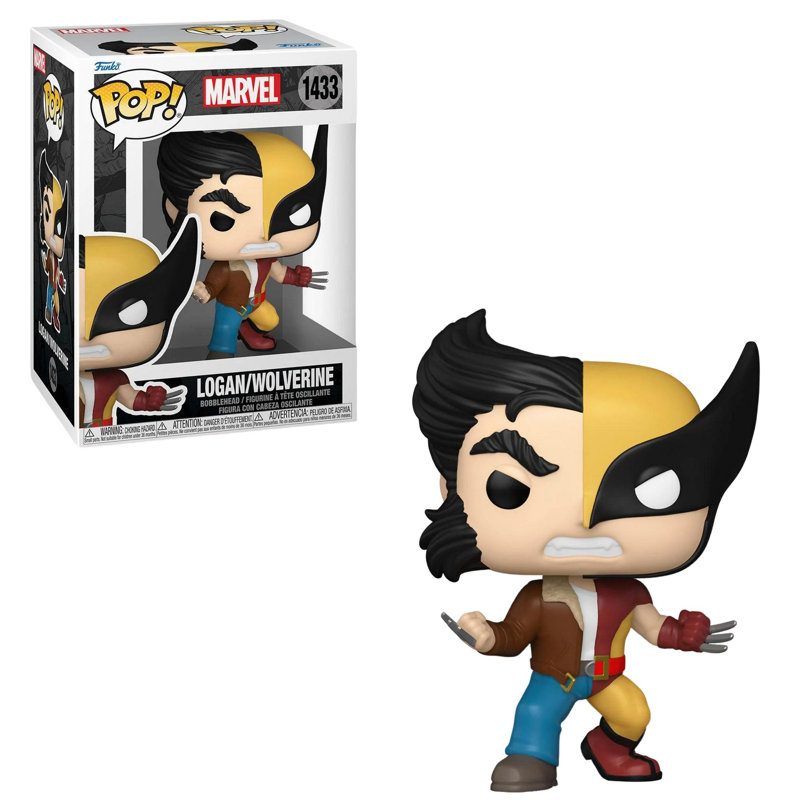 Funko Pop! Marvel Comics - Split Logan / Wolverine # 1433