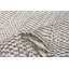 Tapis gris noué à la main Iduna