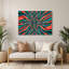Art mural bleu op Op 15-1052653981