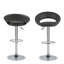 Cathline Swivel Upholstered Adjustable Height Counter Stool with Metal Frame-1680353511