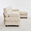 Canapé modulaire modulaire, canapé Cloud, canapé en L avec repose-pieds mobile, sièges profonds modernes pour le salon, canapé 3 places surdimensionné, canapés confortables en flanelle pour chambre à coucher, 5 coussins-129241380