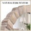 Miroir rond en bois