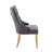 Dillmon Tufted Velvet Dining Chair with Gold Chrome Legs-1991370823