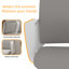 Chaise de bureau Minimalist Modern - Structure en métal-1865092244-1865092245