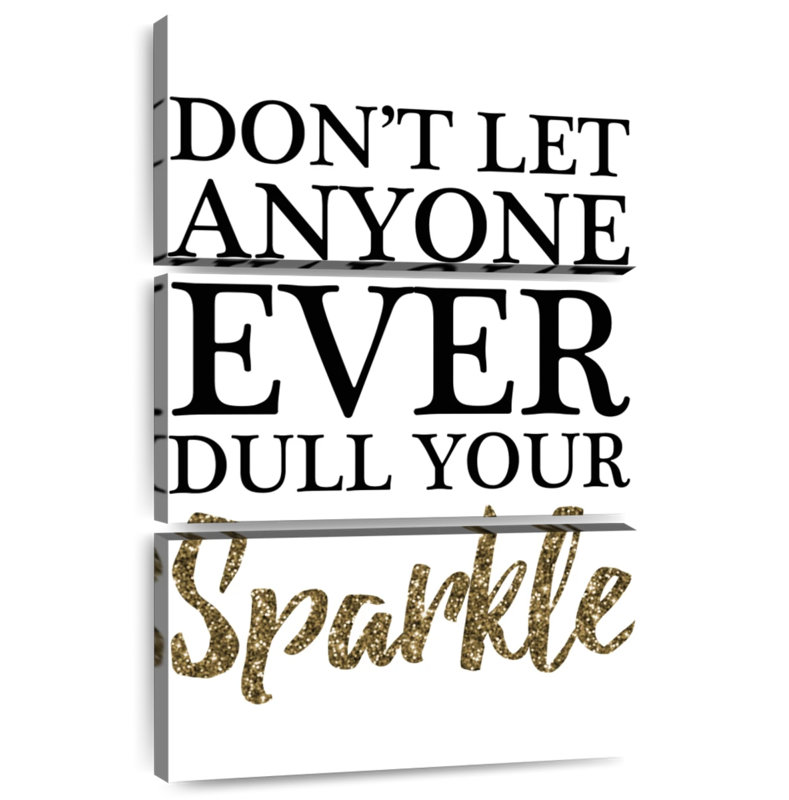 Tergel Your Sparkle, 74" H x 48" W