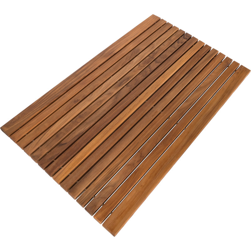 Wood Bath Rug
