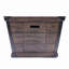 Patron extérieur en bois 24 po x l 32 po à motif de bois au foyer - brun - 40 000 BTU (réservoir à l'intérieur)