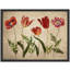 "Fleurs rouges rustiques, impression encadrée, affiches, petit art mural de salle de bain"-101825455-101825453