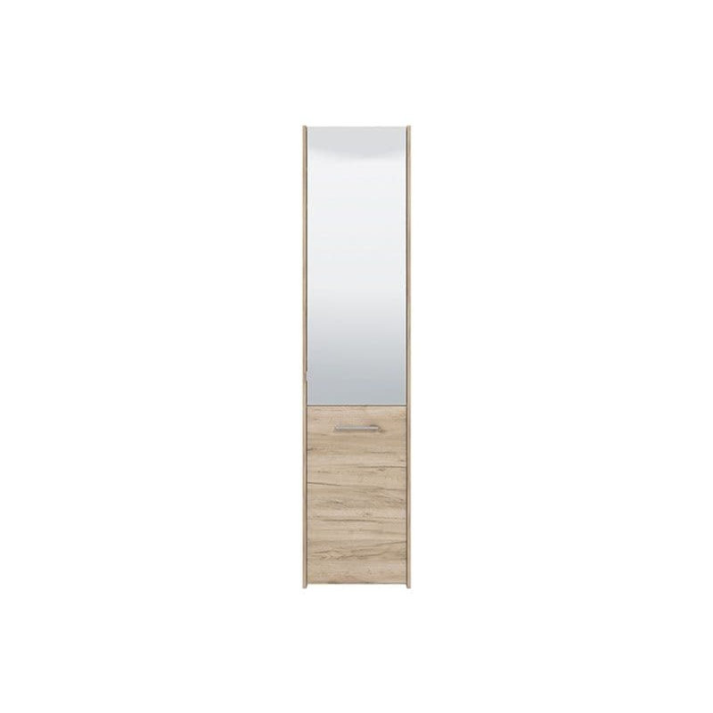 30 Pair Shoe Storage Cabinet, Oak Wood