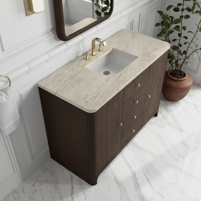 Gracyn 47.75'' W Single Vanity, Sable, Tajnar Eclos
