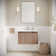 30 Inch Elliot Wall Mount Bathroom Cabinet with Soft-Close Drawer and Hidden Tip-Out Drawer - Cabinet Only